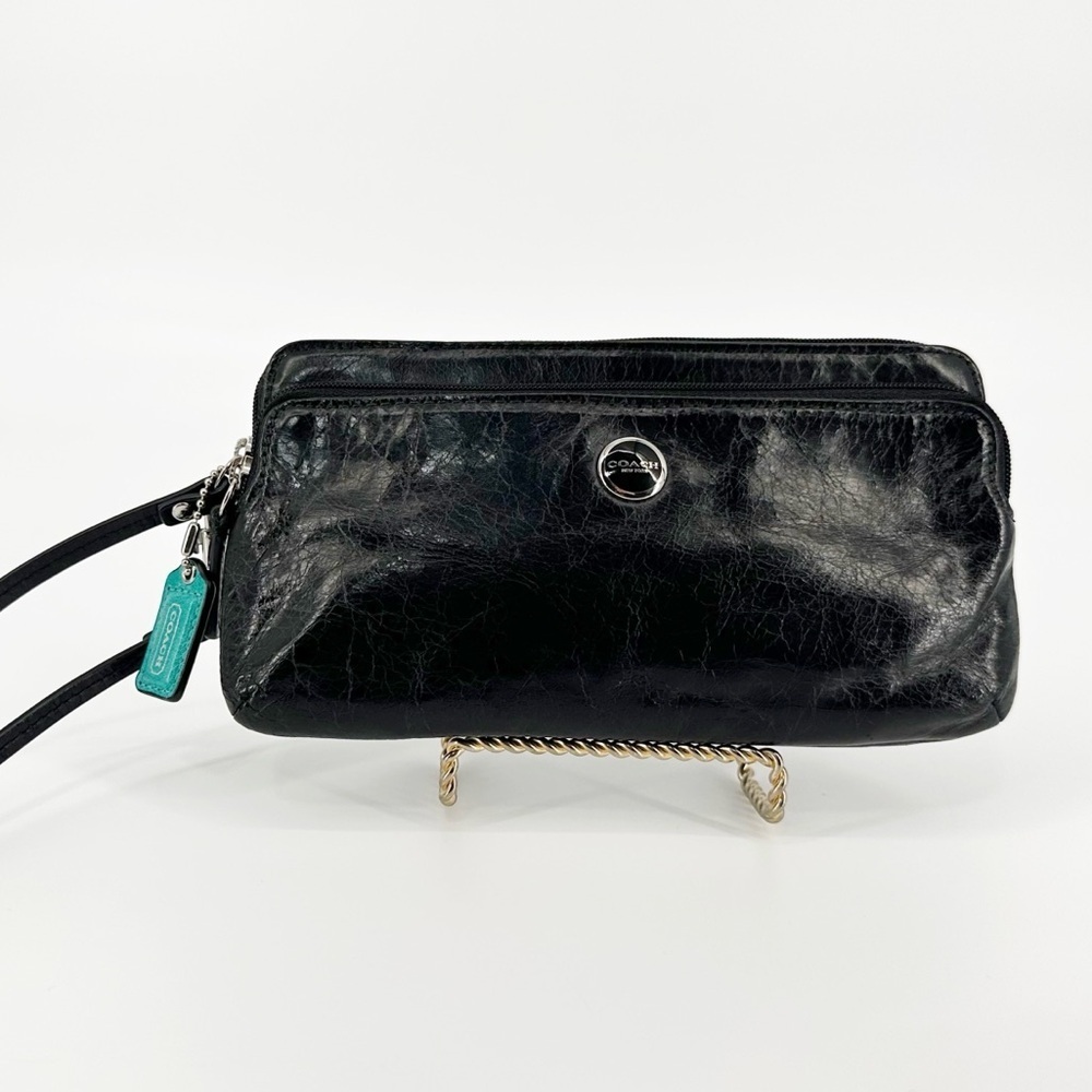 Coach Vintage Leather Double Zip Wallet #47894 - Picture 6 of 6